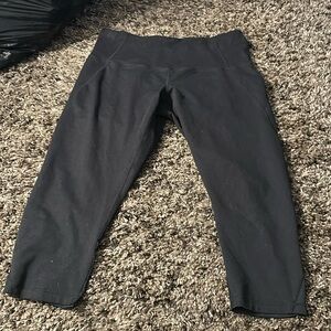 ZELLA BLACK SPANDEX LEGGINGS SZ XL NWOT